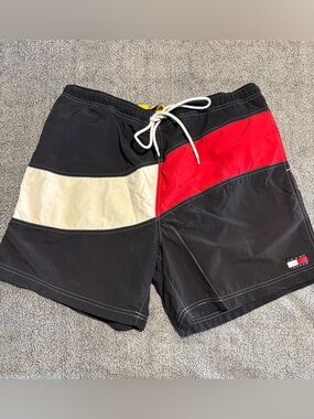 Tommy Hilfiger Retro Trunks Swim Shorts Large 90’s